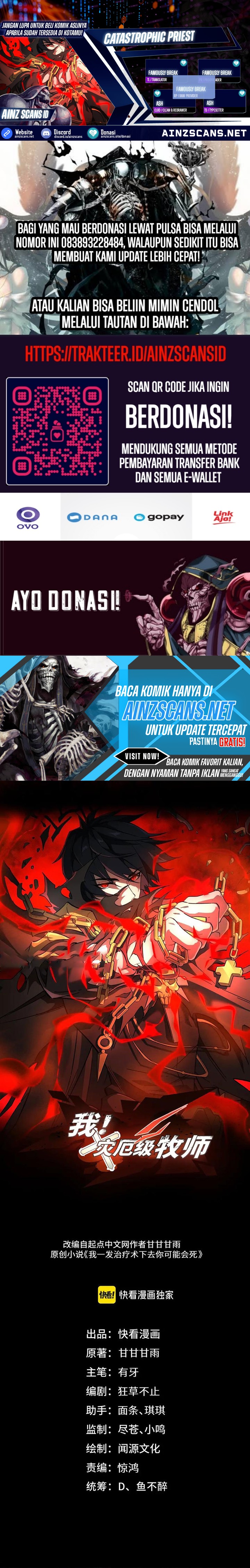 Baca Komik Catastrophic Priest Chapter 8 bahasa Indonesia Gambar 1