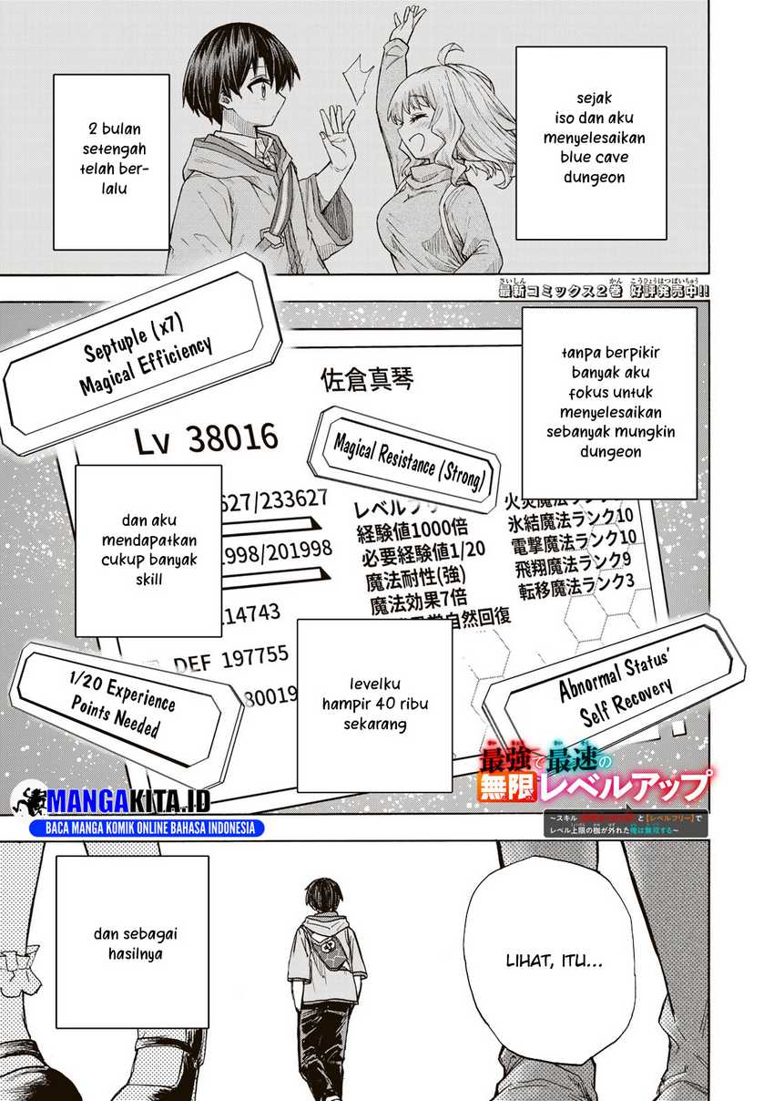 Baca Manga Saikyou de Saisoku no Mugen Level Up Chapter 22 Gambar 2
