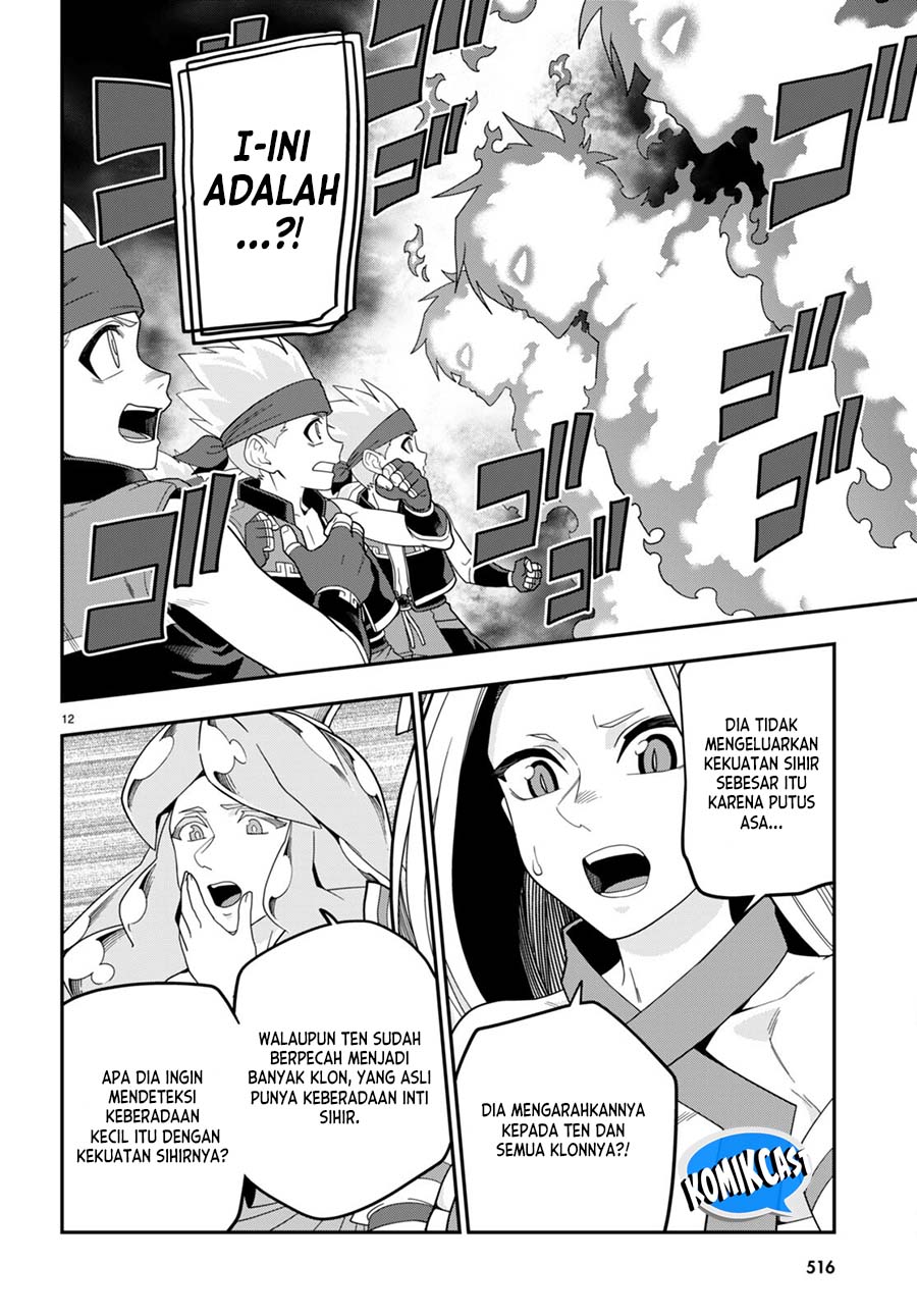 Konjiki no Moji Tsukai: Yuusha Yonin ni Makikomareta Unique Cheat Chapter 106 Gambar 12
