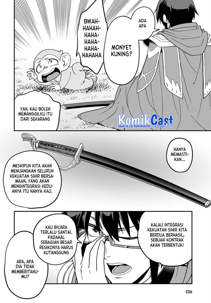 Konjiki no Moji Tsukai: Yuusha Yonin ni Makikomareta Unique Cheat Chapter 106 Gambar 22