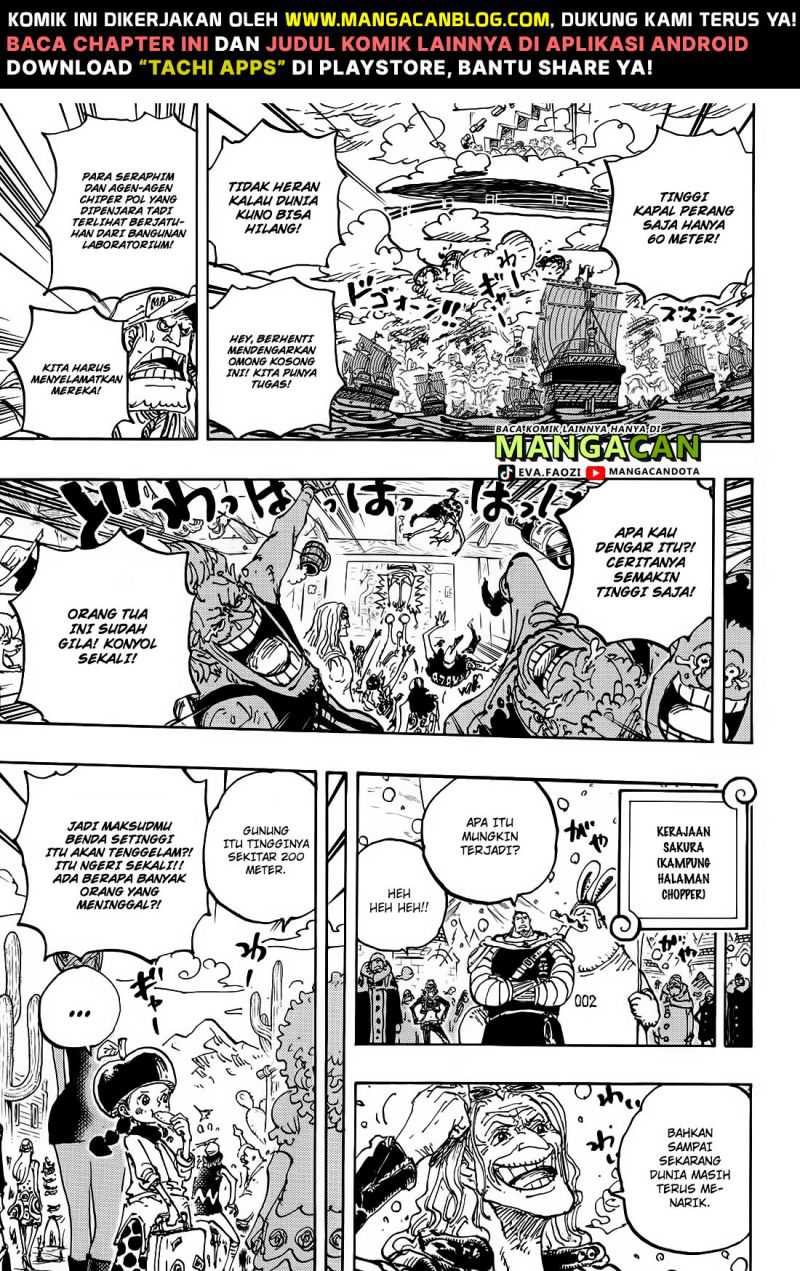 One Piece Chapter 1115 Gambar 14