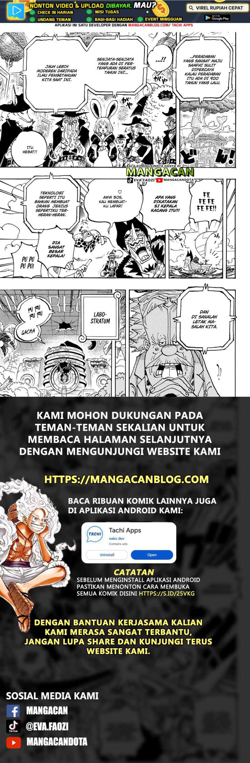 One Piece Chapter 1115 Gambar 6