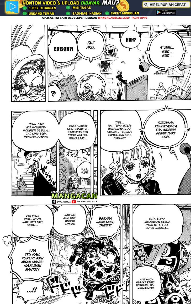 One Piece Chapter 1115 Gambar 7