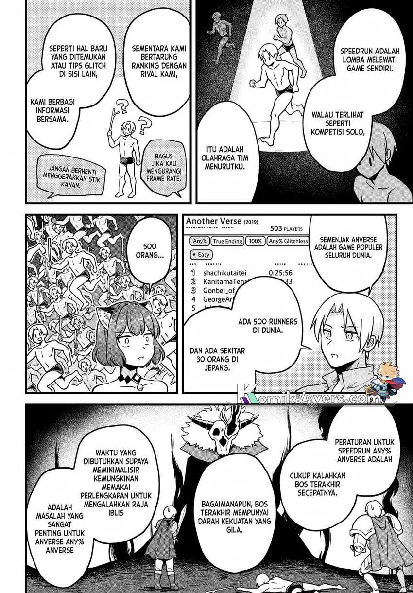 RTA Sousha wa Game Sekai kara Kaerenai Chapter 3 Gambar 13