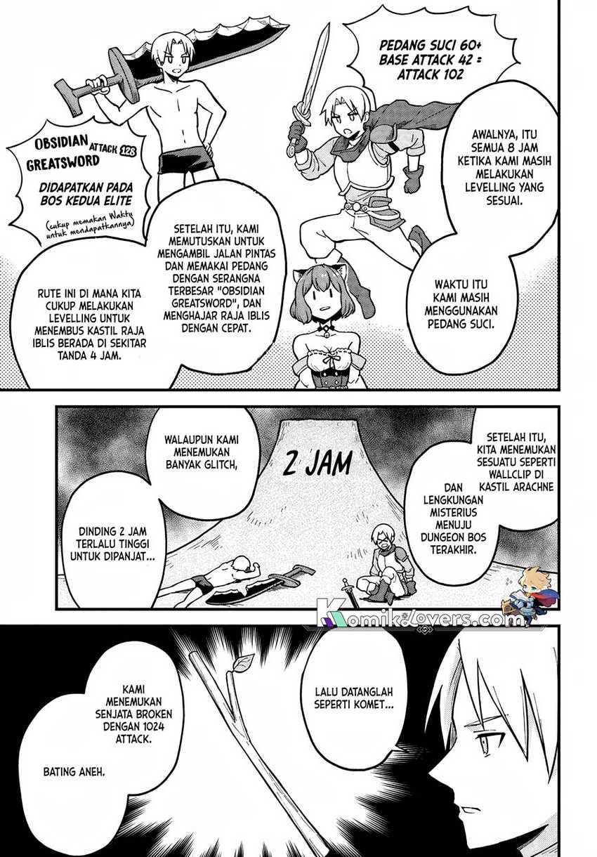 RTA Sousha wa Game Sekai kara Kaerenai Chapter 3 Gambar 14