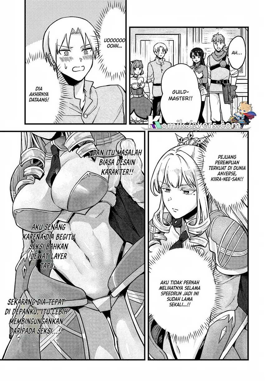 RTA Sousha wa Game Sekai kara Kaerenai Chapter 3 Gambar 18