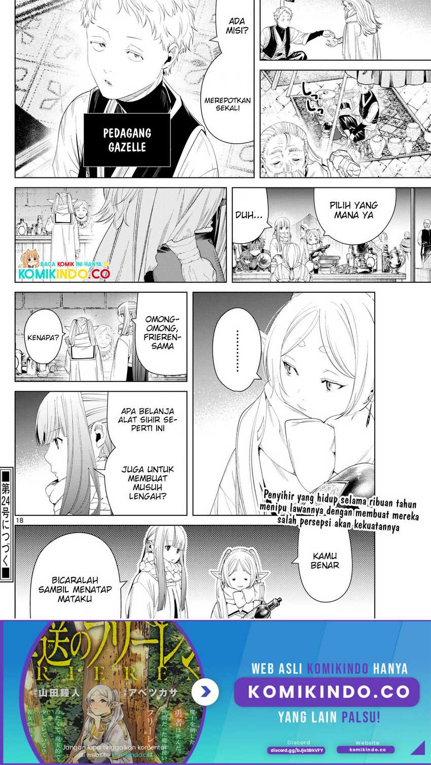 Sousou no Frieren Chapter 129 Gambar 19