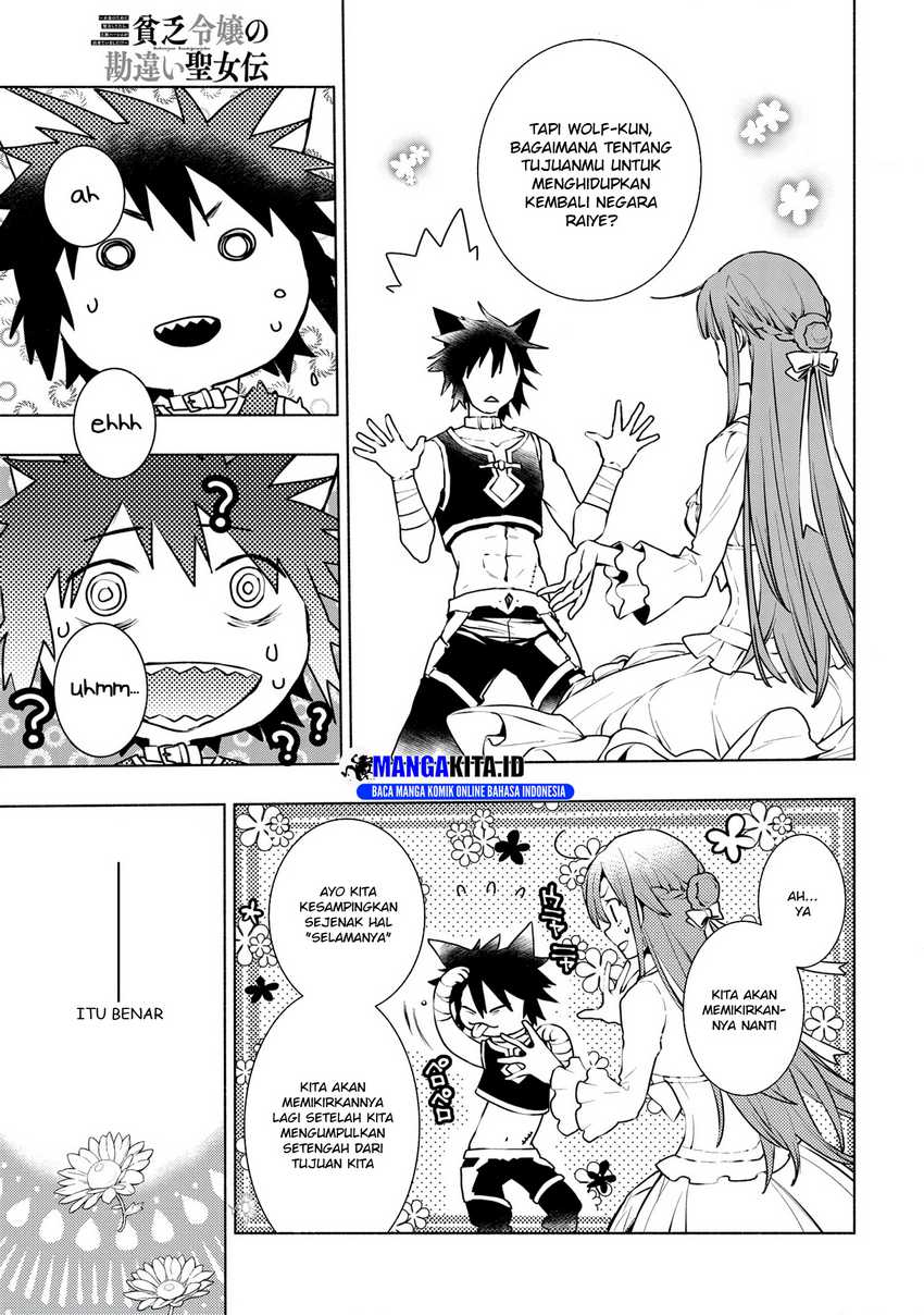 Binbou Reijou no Kanchigai Seijo Den Chapter 9 Gambar 22
