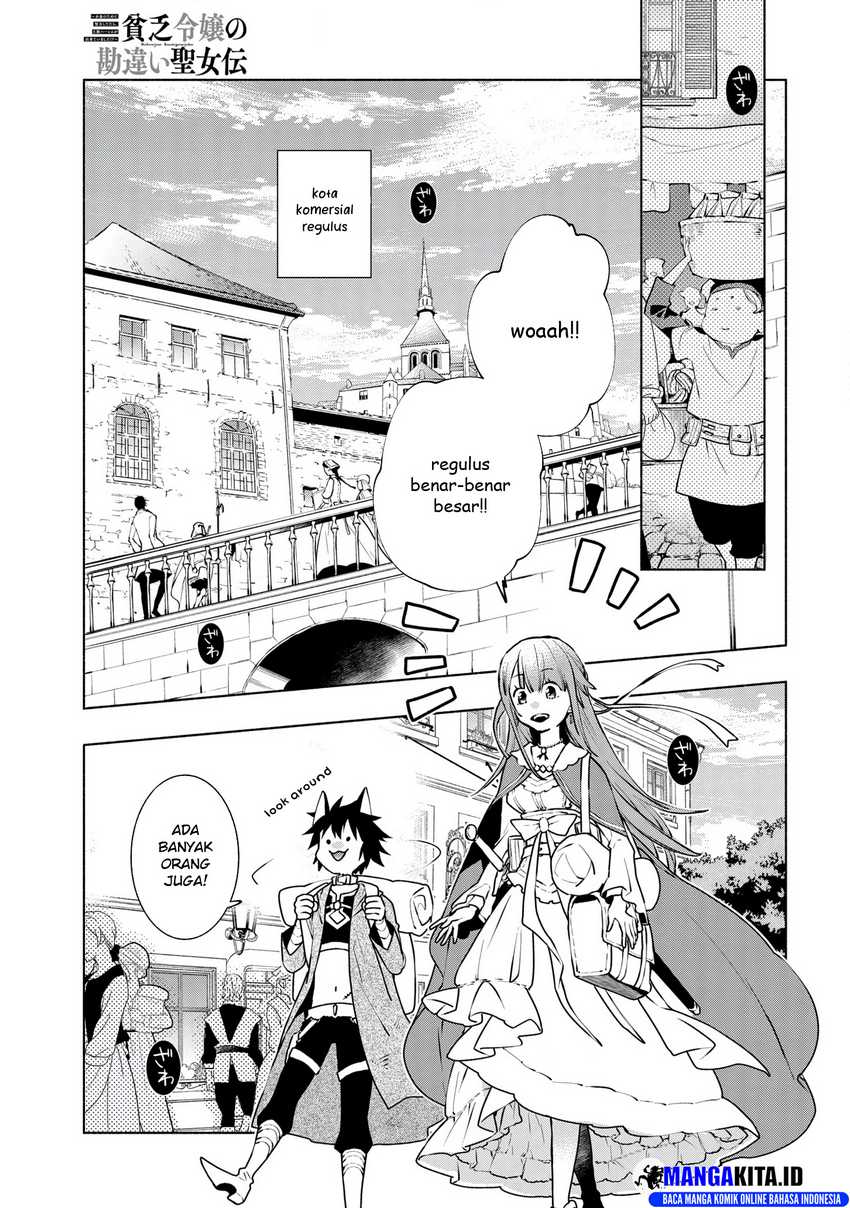 Binbou Reijou no Kanchigai Seijo Den Chapter 9 Gambar 24