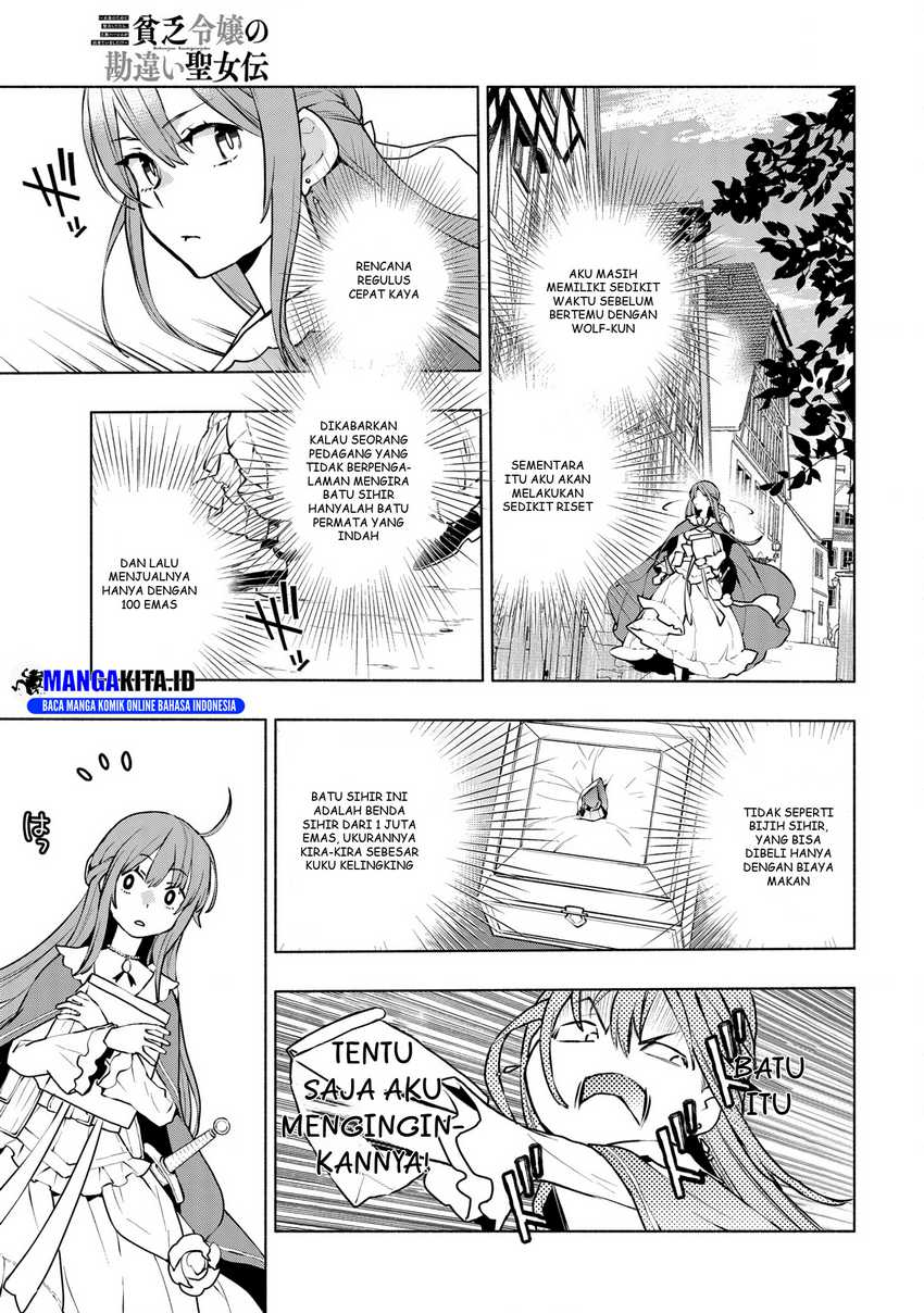 Binbou Reijou no Kanchigai Seijo Den Chapter 9 Gambar 26