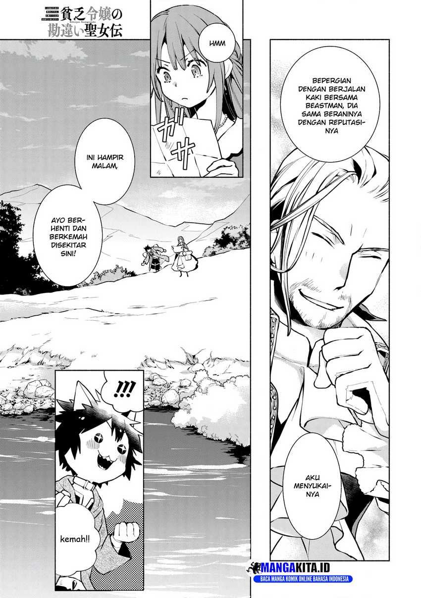 Binbou Reijou no Kanchigai Seijo Den Chapter 9 Gambar 6