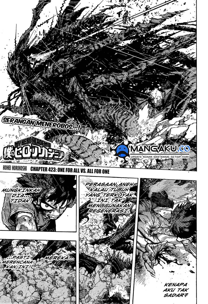Baca Manga Boku no Hero Academia Chapter 423 Gambar 2