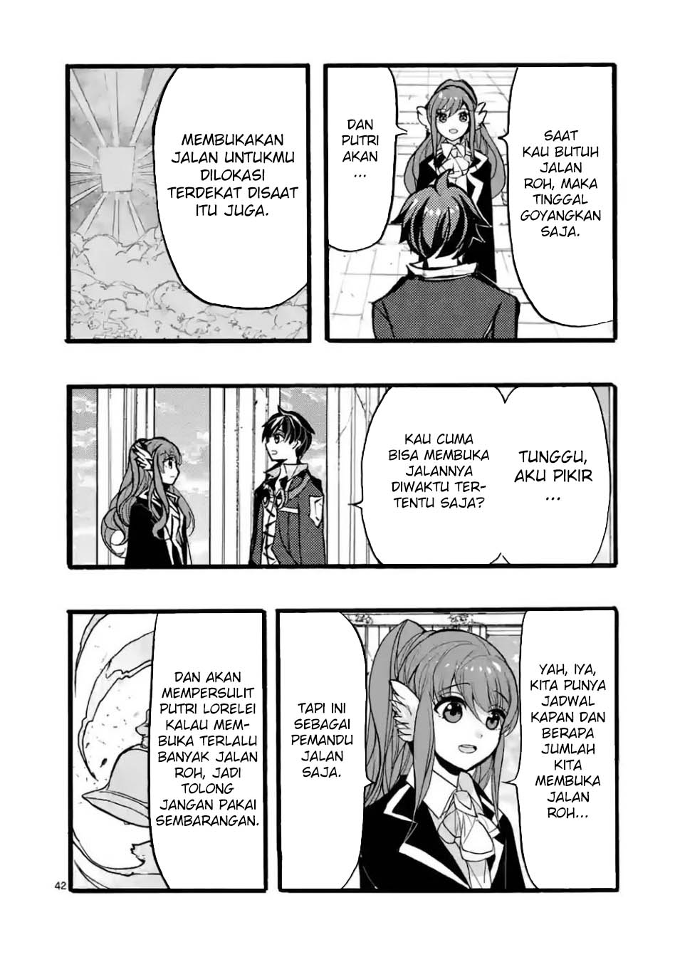 Saikyo Shoku <Ryukishi> Kara Shokyu Shoku <Hakobiya> Ni Nattano Ni, Naze Ka Yushatachi Kara Tayoraretemasu Chapter 44 Gambar 46