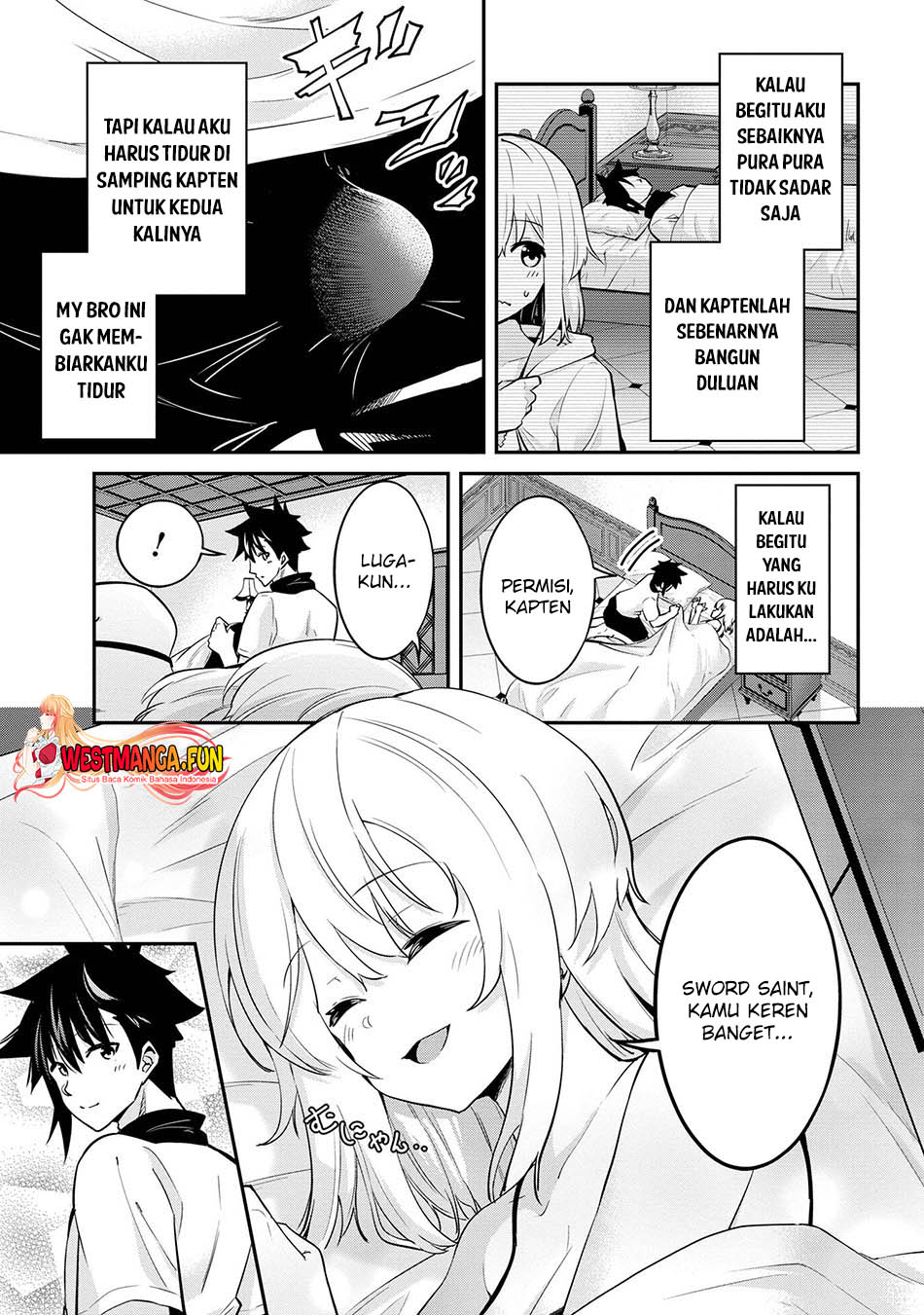Seikishi ni Natta kedo Danchou no Oppai ga Sugosugite Kokoro ga Kiyomerarenai Chapter 28 Gambar 10