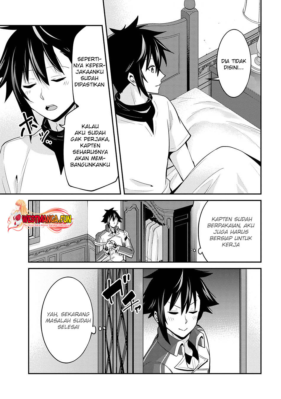 Seikishi ni Natta kedo Danchou no Oppai ga Sugosugite Kokoro ga Kiyomerarenai Chapter 28 Gambar 14