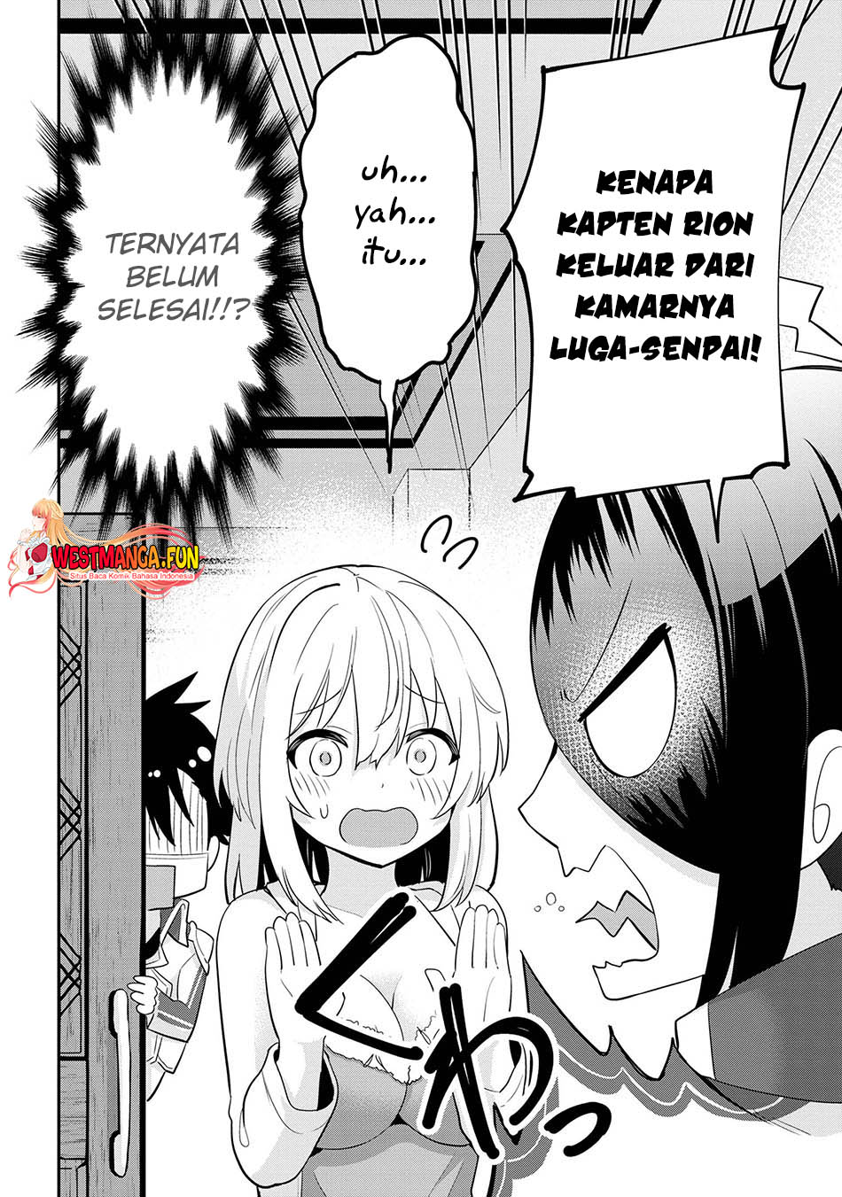 Seikishi ni Natta kedo Danchou no Oppai ga Sugosugite Kokoro ga Kiyomerarenai Chapter 28 Gambar 15