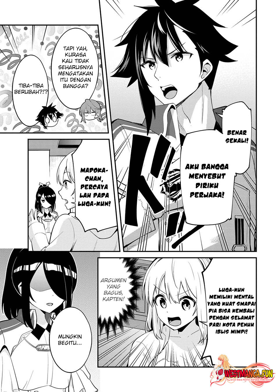 Seikishi ni Natta kedo Danchou no Oppai ga Sugosugite Kokoro ga Kiyomerarenai Chapter 28 Gambar 19