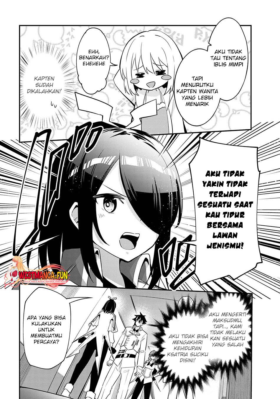 Seikishi ni Natta kedo Danchou no Oppai ga Sugosugite Kokoro ga Kiyomerarenai Chapter 28 Gambar 20