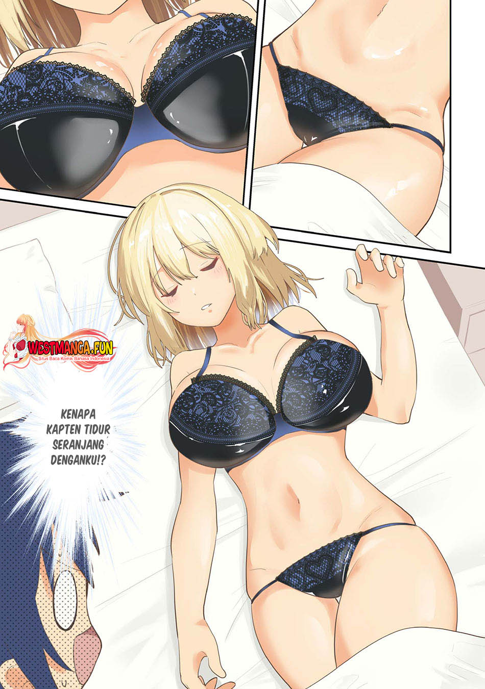 Seikishi ni Natta kedo Danchou no Oppai ga Sugosugite Kokoro ga Kiyomerarenai Chapter 28 Gambar 3