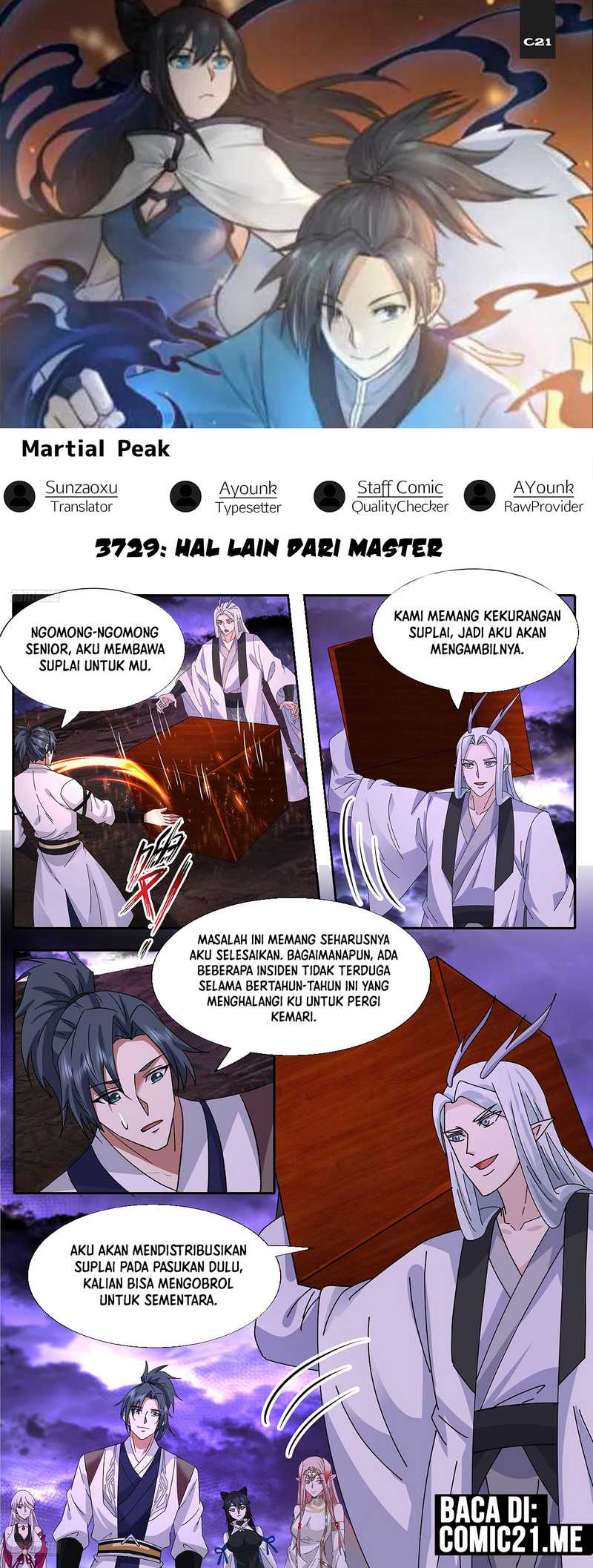 Baca Komik Martial Peak Part 2 Chapter 3729 Gambar 1