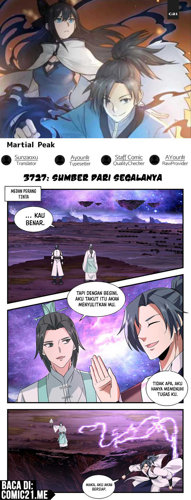 Baca Komik Martial Peak Part 2 Chapter 3727 Gambar 1