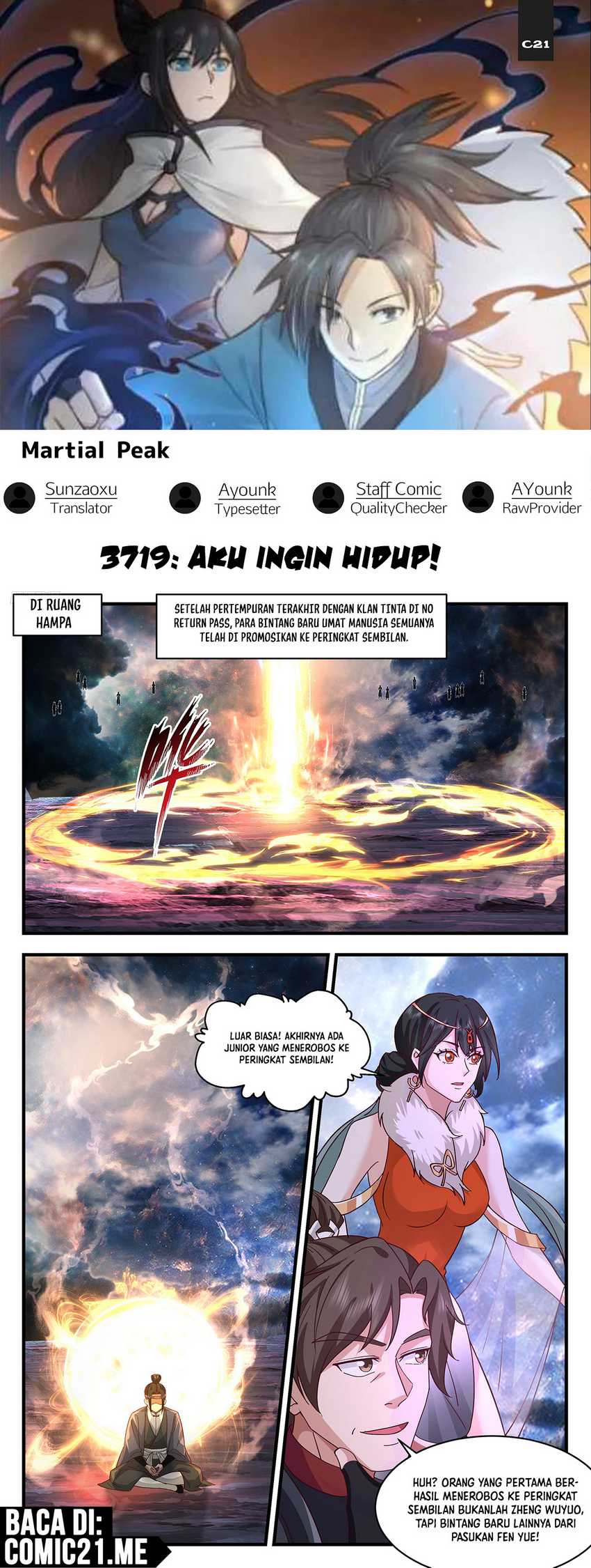 Baca Komik Martial Peak Part 2 Chapter 3719 Gambar 1