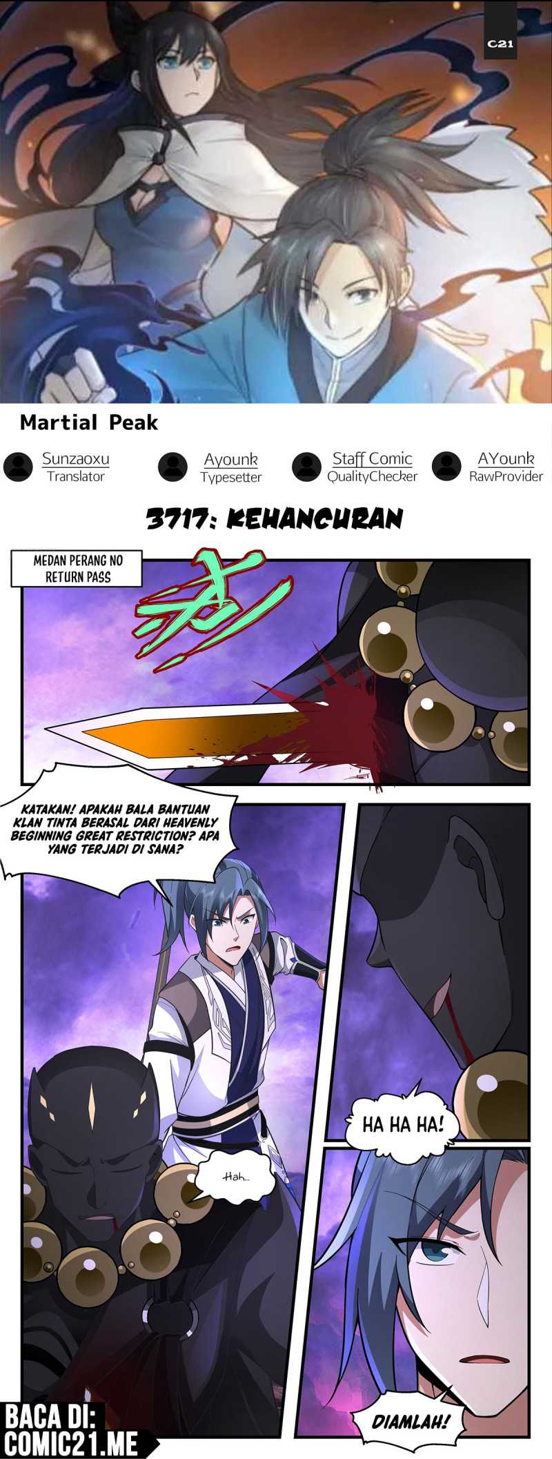 Baca Komik Martial Peak Part 2 Chapter 3717 Gambar 1