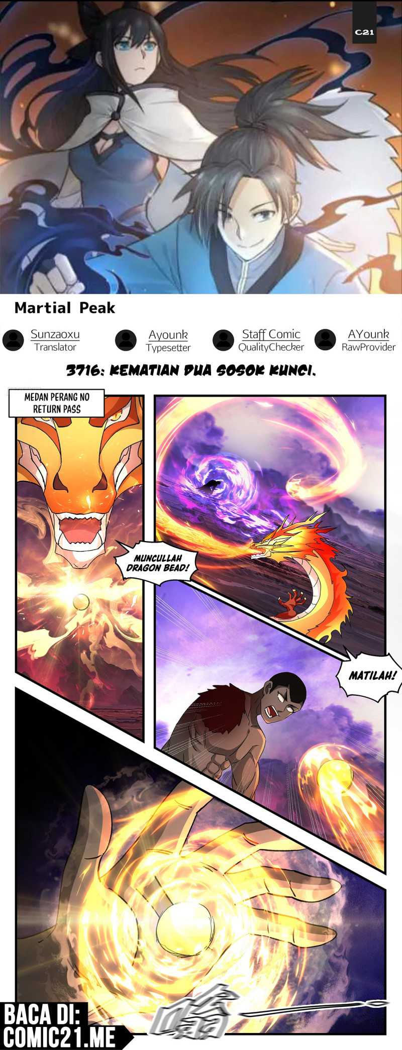 Baca Komik Martial Peak Part 2 Chapter 3716 Gambar 1