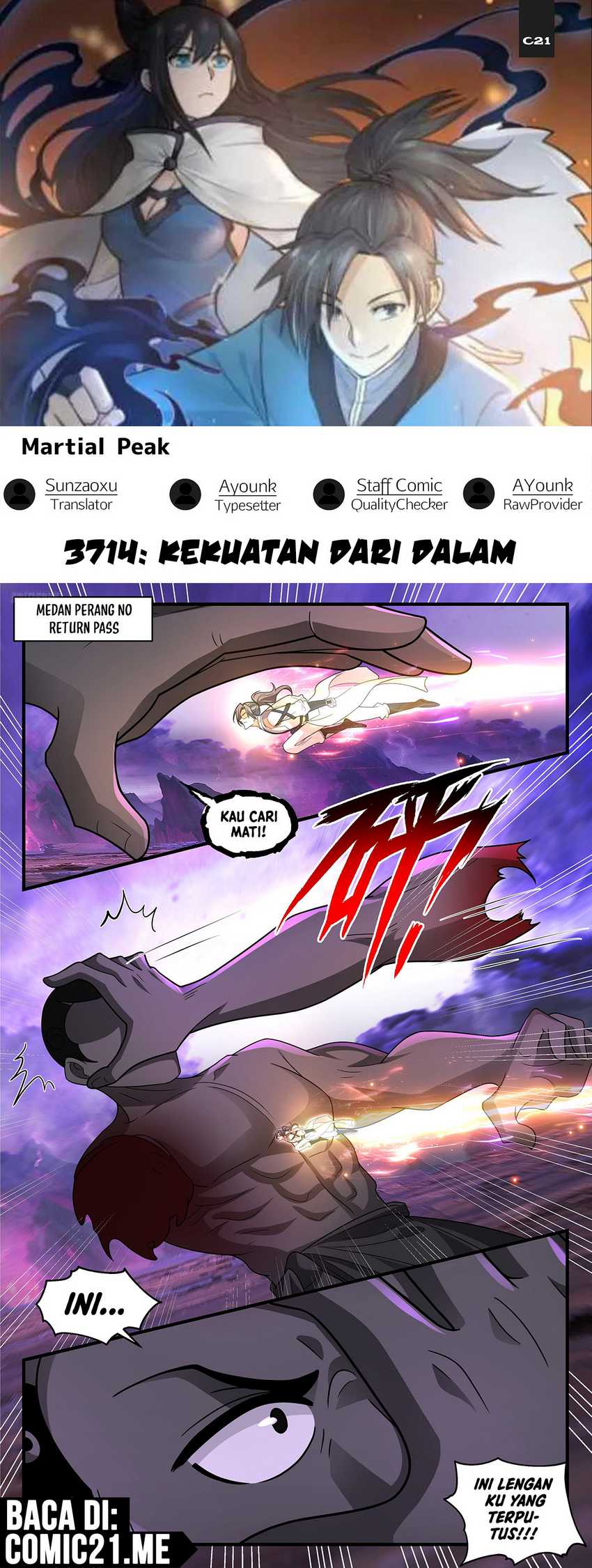 Baca Komik Martial Peak Part 2 Chapter 3714 Gambar 1