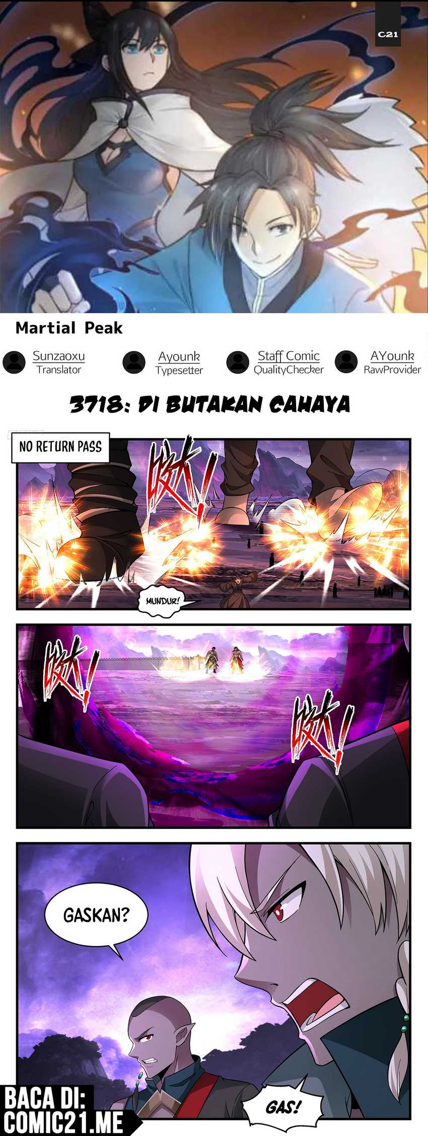 Baca Komik Martial Peak Part 2 Chapter 3712 Gambar 1