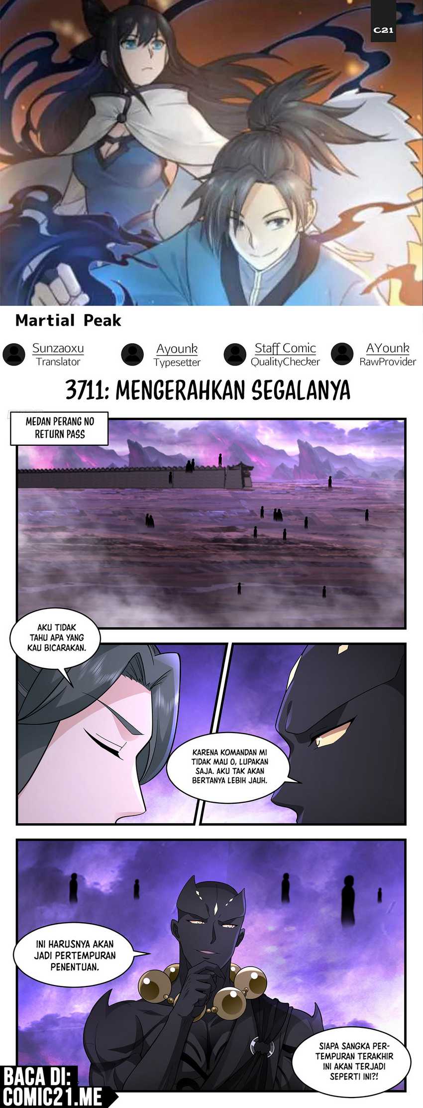 Baca Komik Martial Peak Part 2 Chapter 3711 Gambar 1