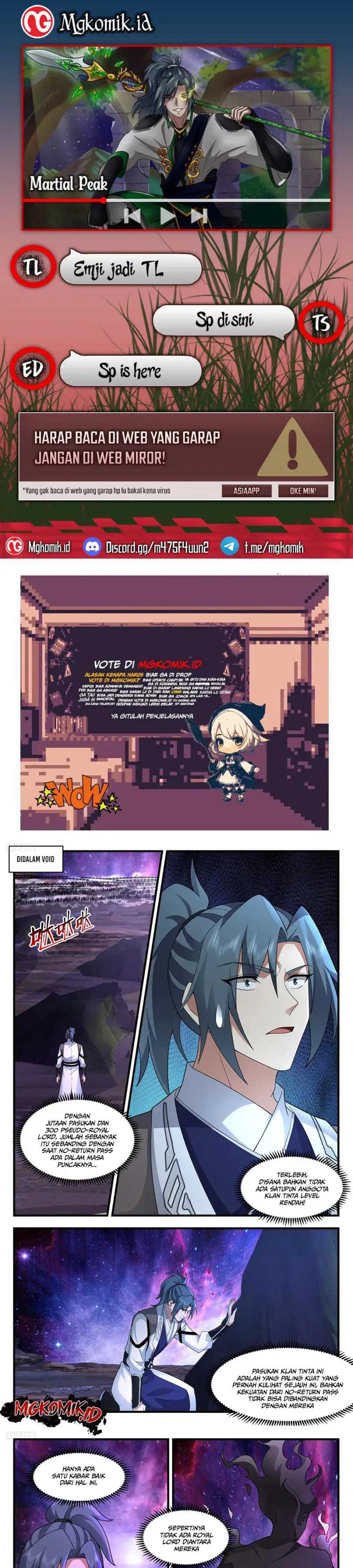 Baca Komik Martial Peak Part 2 Chapter 3706 Gambar 1