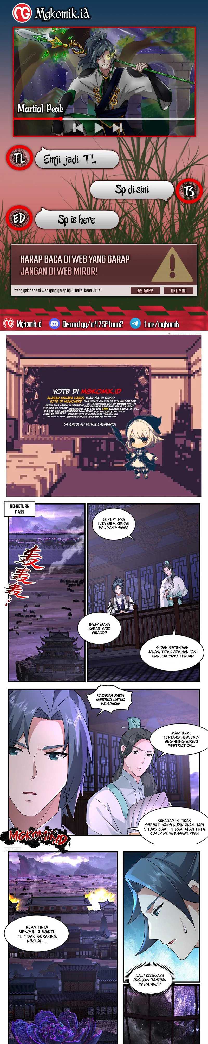 Baca Komik Martial Peak Part 2 Chapter 3703 Gambar 1