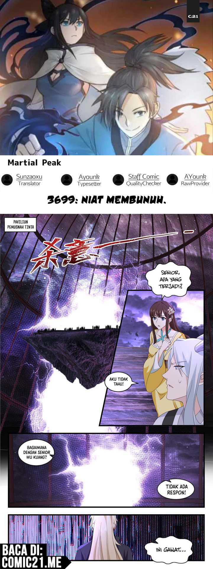 Baca Komik Martial Peak Part 2 Chapter 3699 Gambar 1
