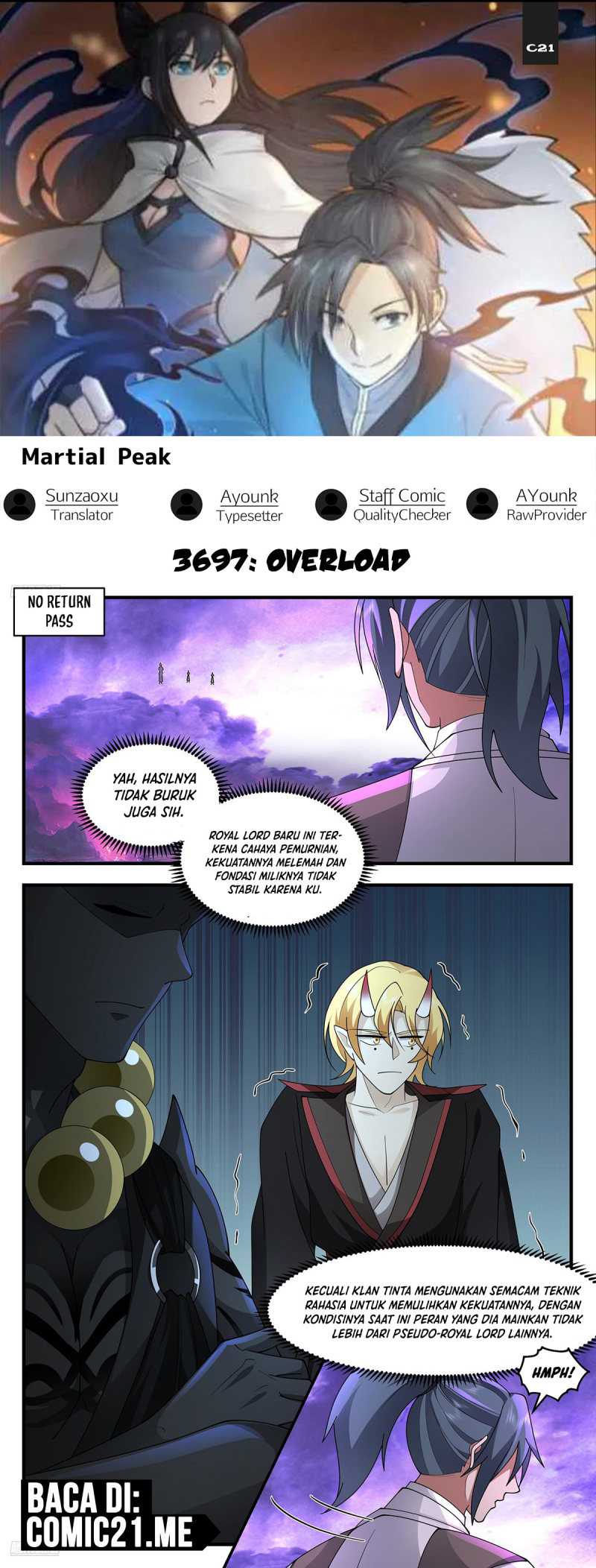Baca Komik Martial Peak Part 2 Chapter 3697 Gambar 1
