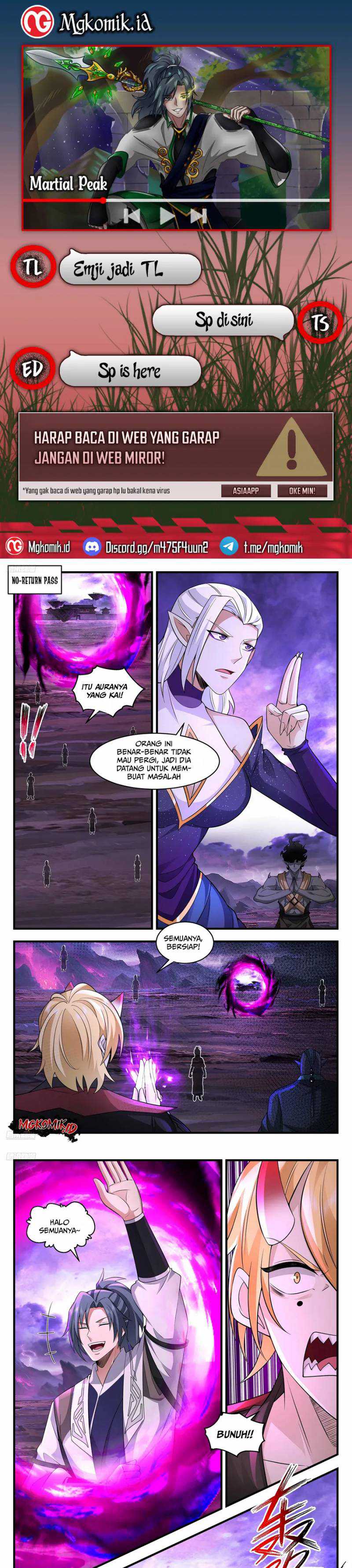 Baca Komik Martial Peak Part 2 Chapter 3695 Gambar 1