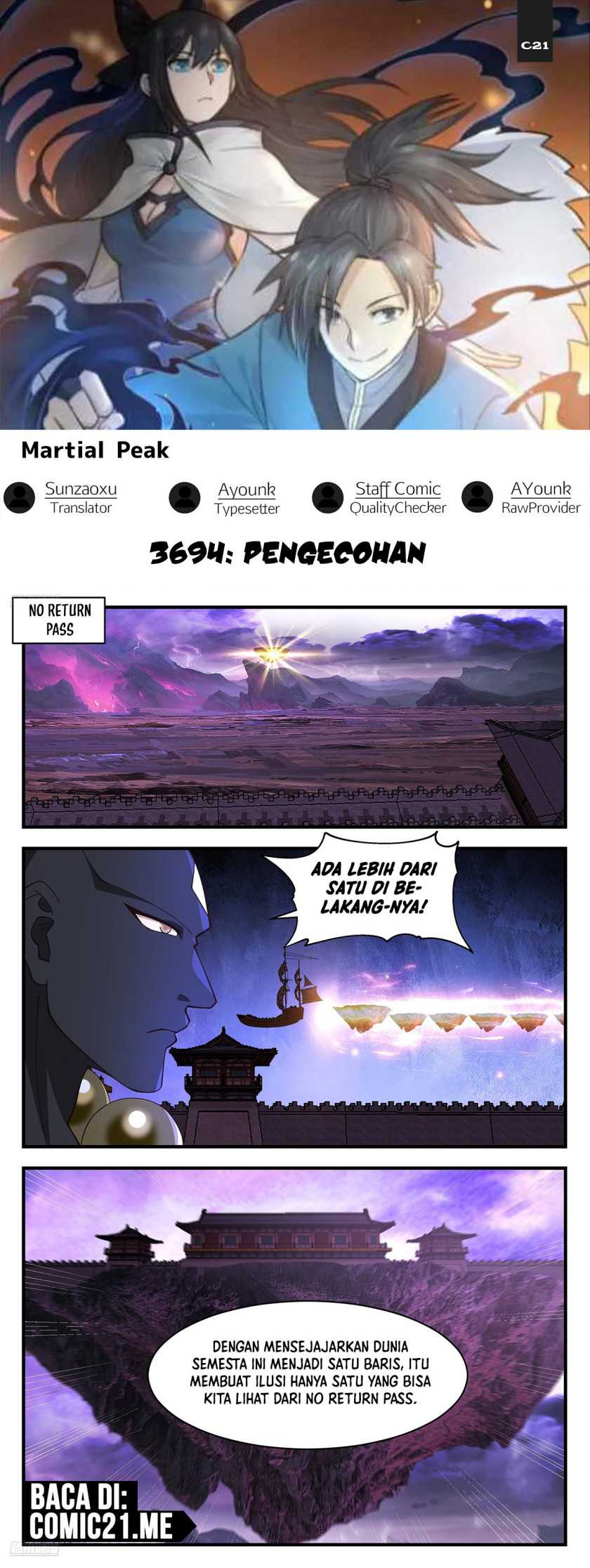 Baca Komik Martial Peak Part 2 Chapter 3694 Gambar 1