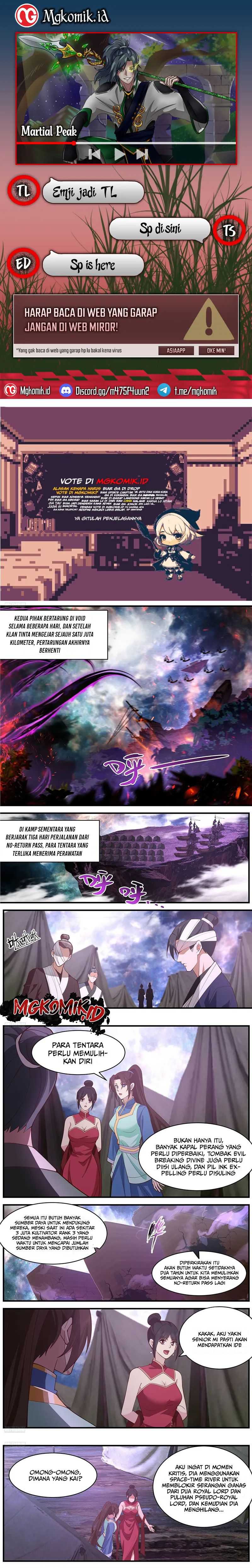 Baca Komik Martial Peak Part 2 Chapter 3687 Gambar 1