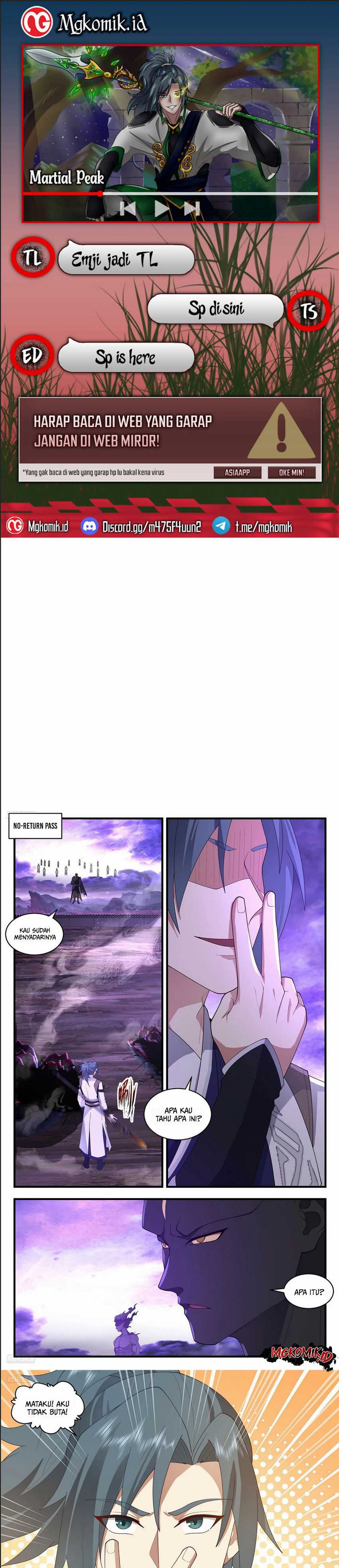 Baca Komik Martial Peak Part 2 Chapter 3682 Gambar 1