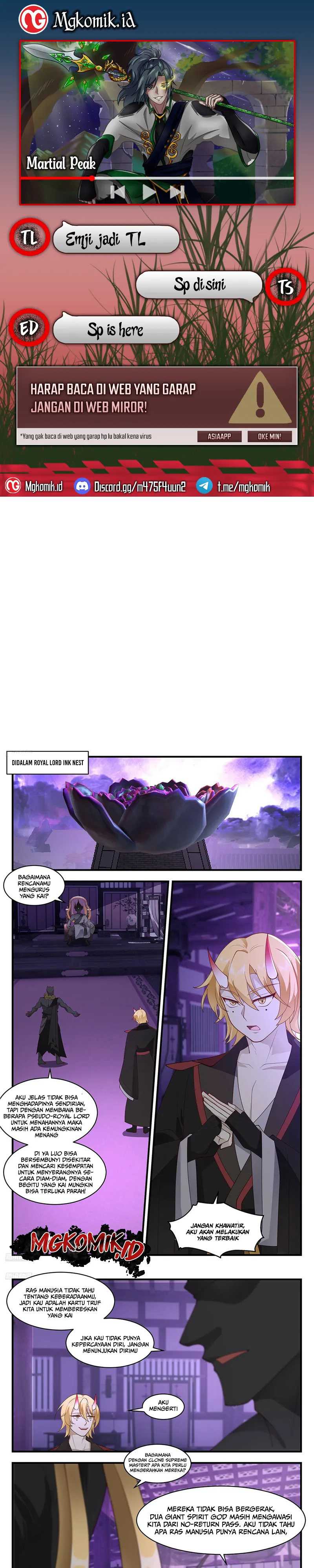 Baca Komik Martial Peak Part 2 Chapter 3674 Gambar 1