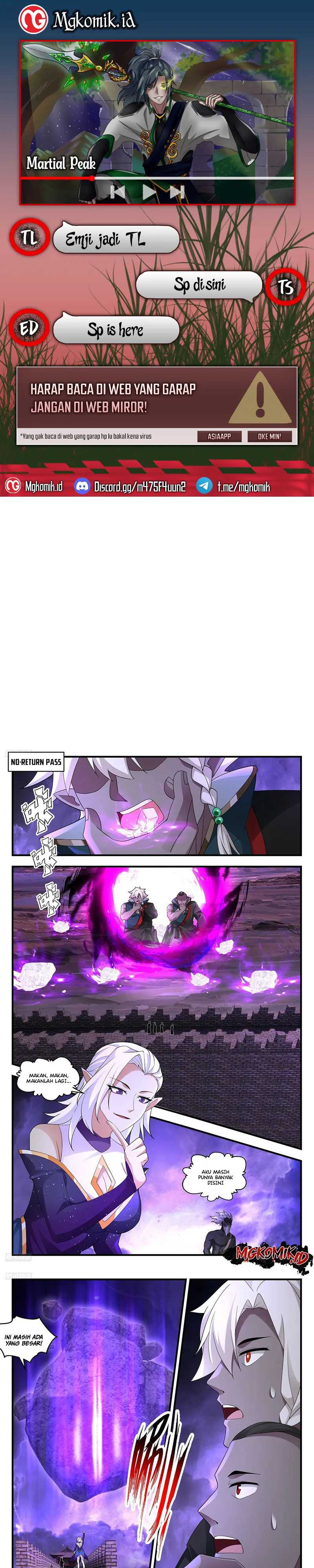 Baca Komik Martial Peak Part 2 Chapter 3673 Gambar 1