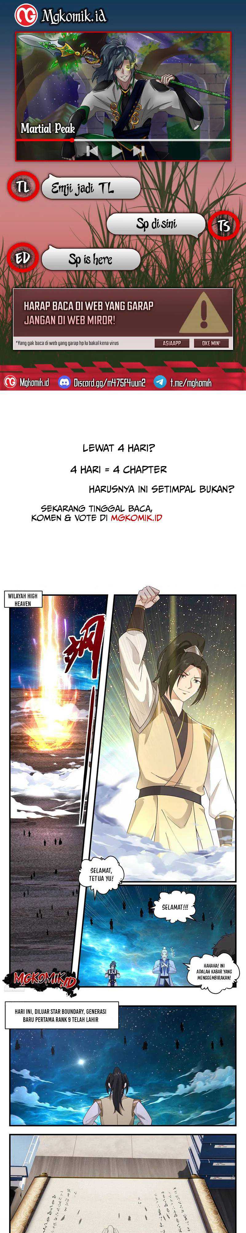 Baca Komik Martial Peak Part 2 Chapter 3668 Gambar 1