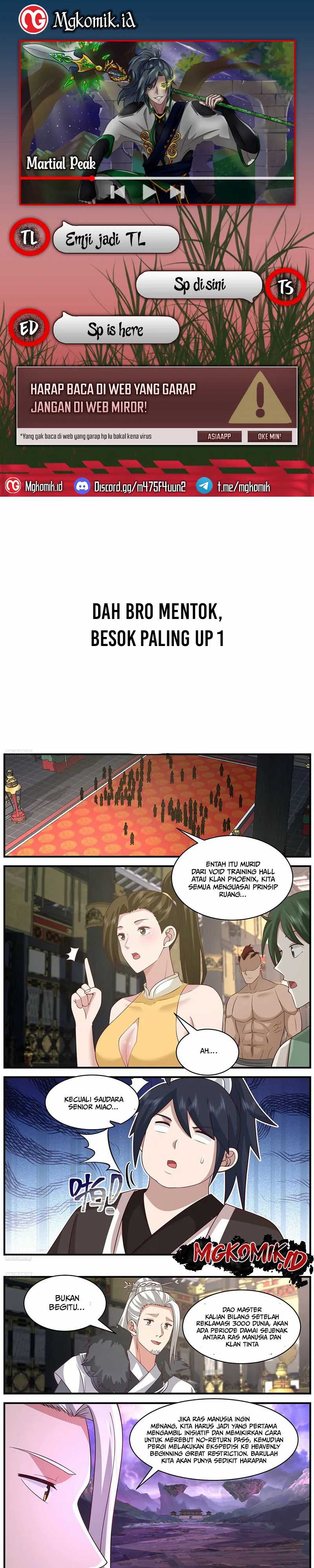 Baca Komik Martial Peak Part 2 Chapter 3658 Gambar 1