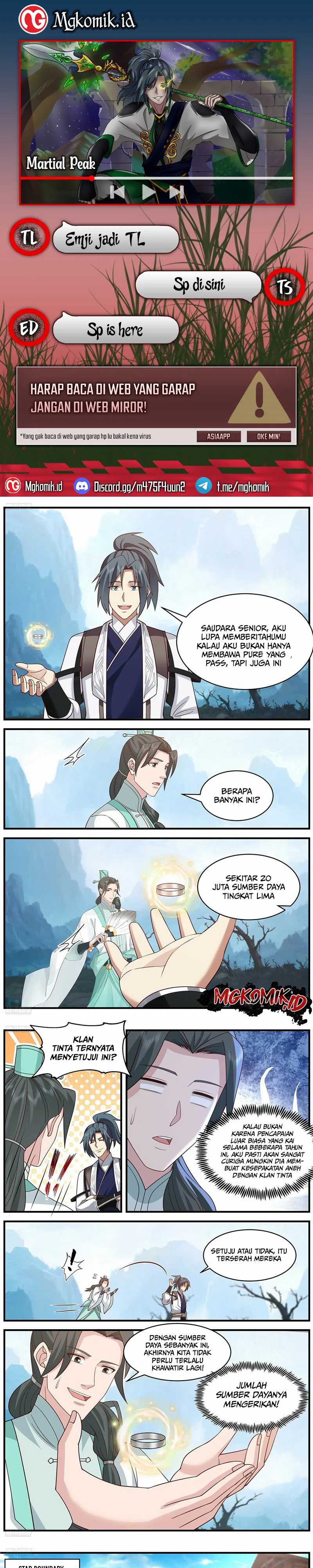 Baca Komik Martial Peak Part 2 Chapter 3657 Gambar 1
