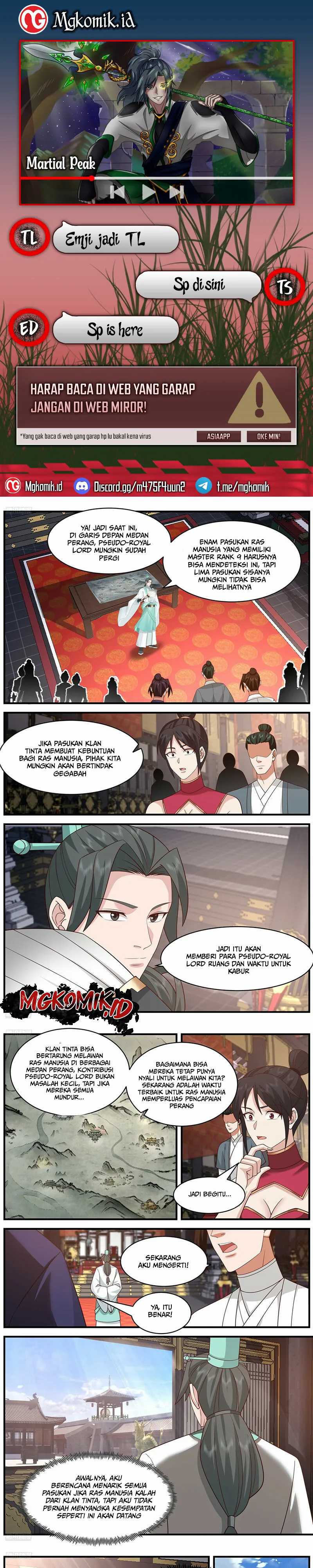 Baca Komik Martial Peak Part 2 Chapter 3655 Gambar 1