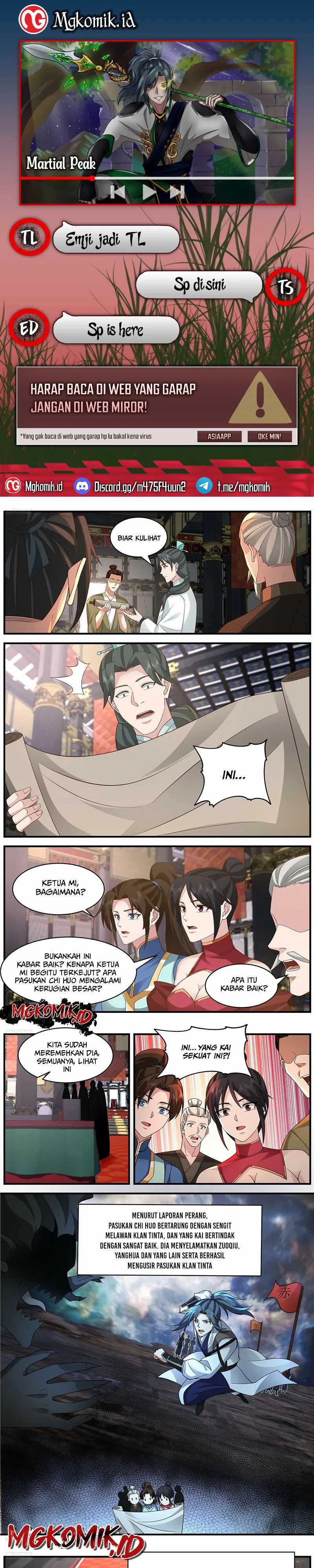 Baca Komik Martial Peak Part 2 Chapter 3654 Gambar 1