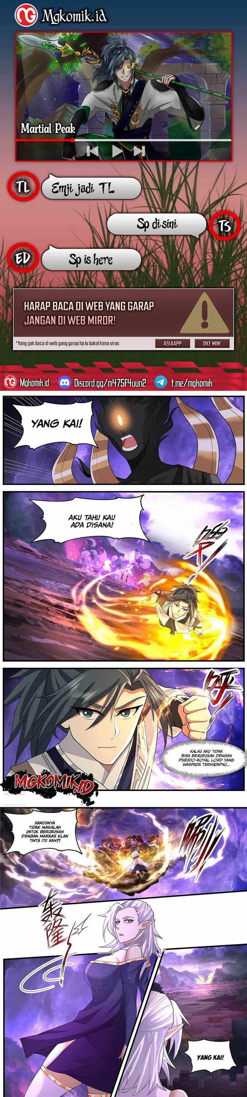 Baca Komik Martial Peak Part 2 Chapter 3646 Gambar 1