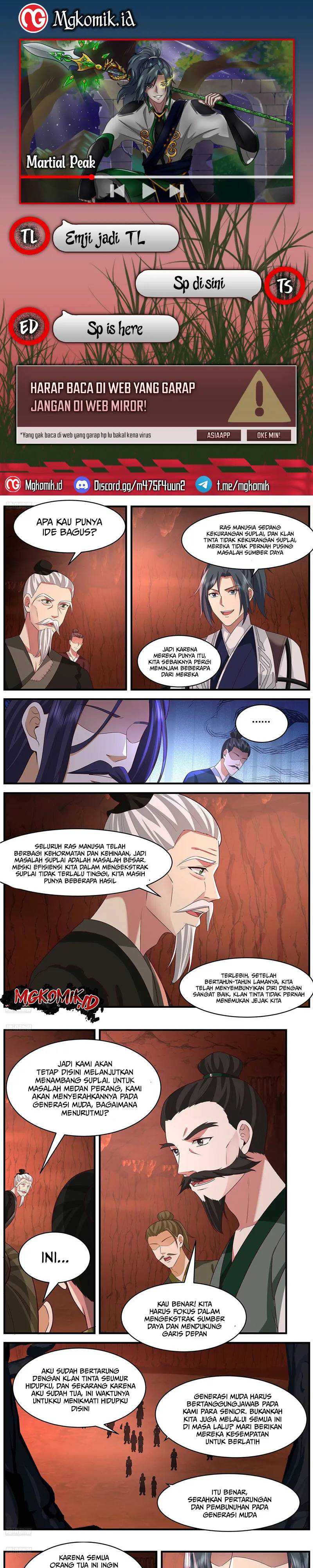 Baca Komik Martial Peak Part 2 Chapter 3645 Gambar 1