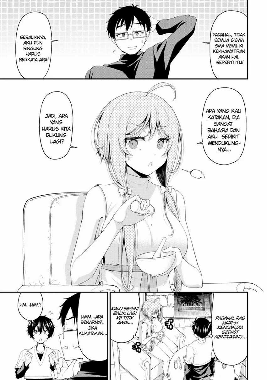 Inkya no Boku ni Batsu Game ni Kokuhaku Shitekita Hazu no Gyaru ga, Doumitemo Boku ni Betahore Desu Chapter 17 Gambar 17