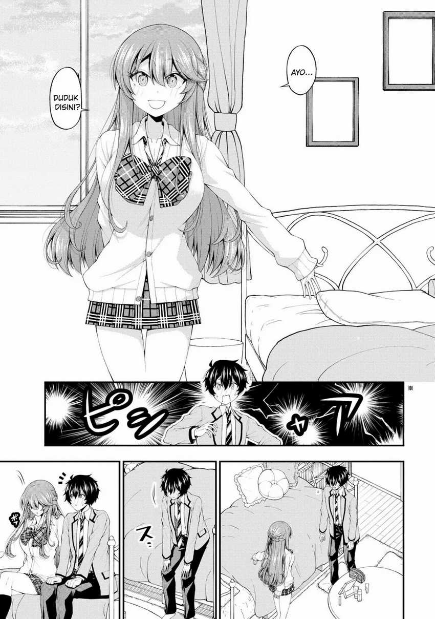 Inkya no Boku ni Batsu Game ni Kokuhaku Shitekita Hazu no Gyaru ga, Doumitemo Boku ni Betahore Desu Chapter 17 Gambar 4